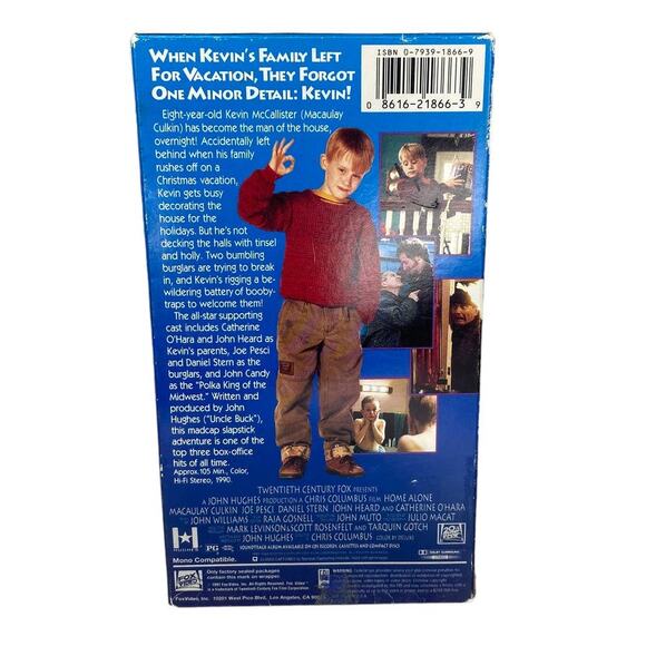 Vintage VHS Bundle- Hook, Home Alone, Teenage Mutant Ninja Turtles II - Picture 3 of 7